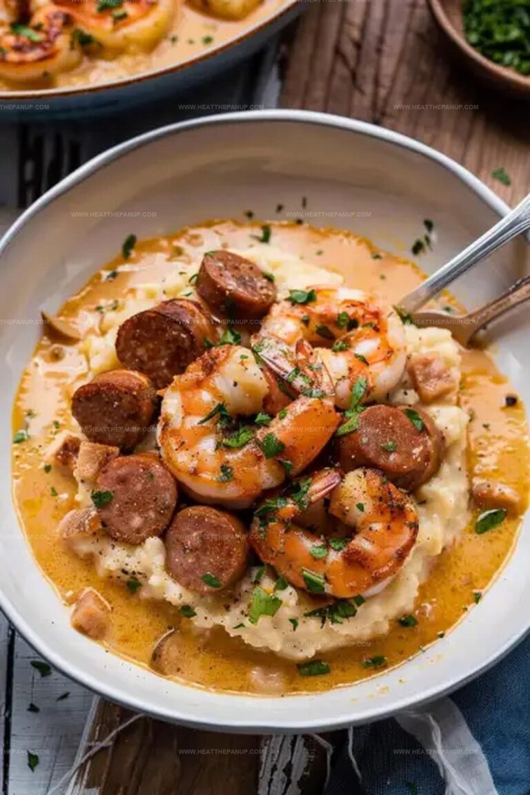 Shrimp And Smoked Sausage Grits Recipe