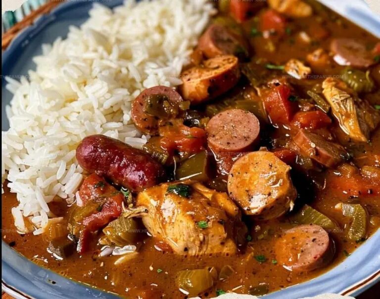 Cajun Chicken And Sausage Gumbo Recipe