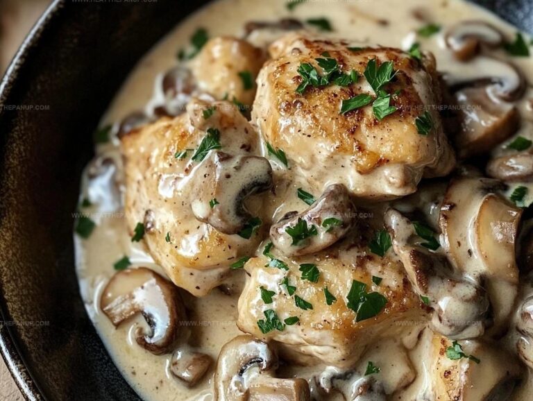 Creamy Mushroom Chicken Recipe