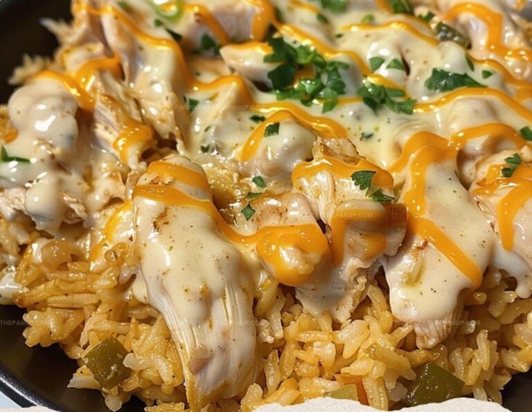 Cheesy Chicken And Rice Recipe