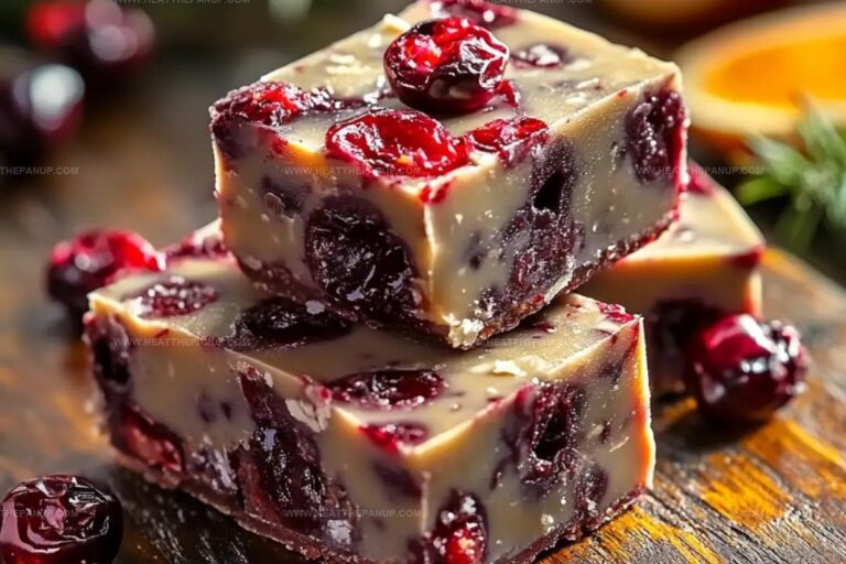 Cranberry Orange Fudge Recipe