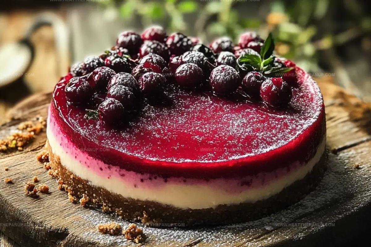 Valentines Cranberry Cheesecake Recipe