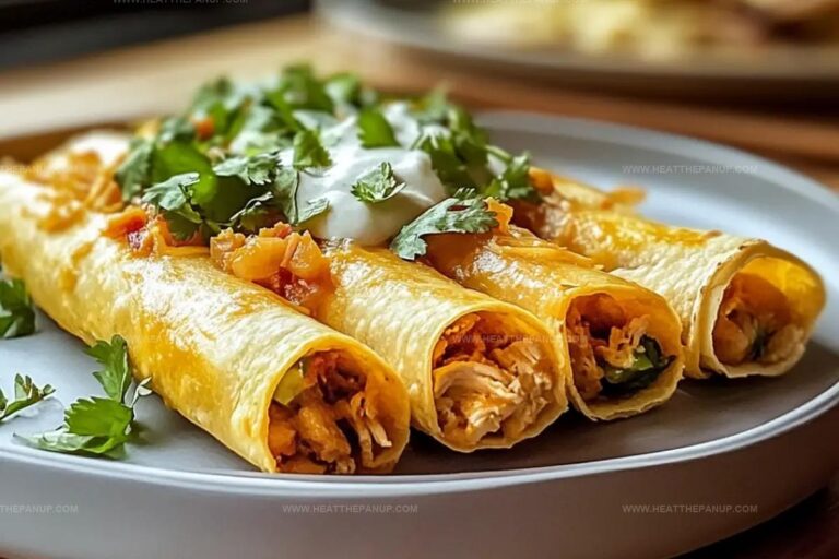 Chicken Flautas And Fideo Recipe