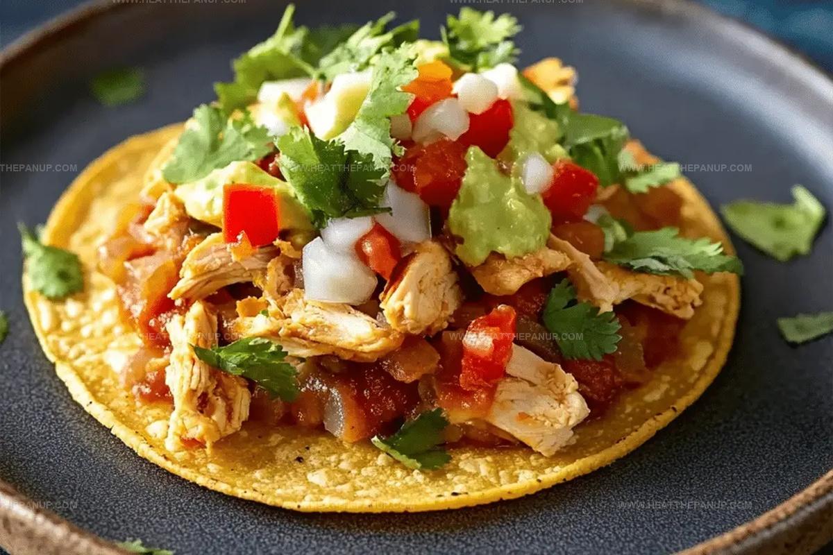 Chicken Tostadas Recipe