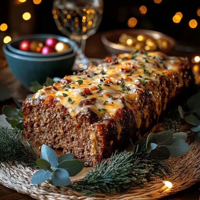 Savory Philly Cheesesteak Meatloaf Recipe