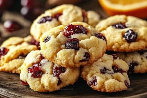 Orange Cranberry Ricotta Cookies Recipe