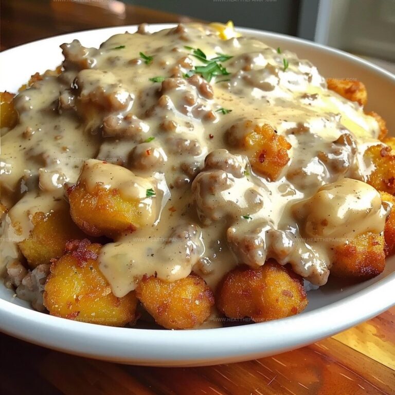 Tater Tot Breakfast Bowl With Sausage Gravy Recipe