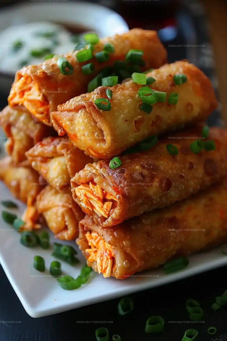 Buffalo Chicken Egg Rolls Recipe