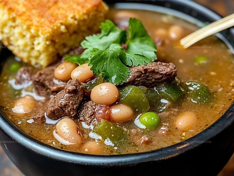 Pinto Beans, Green Chile, And Beef Soup Recipe