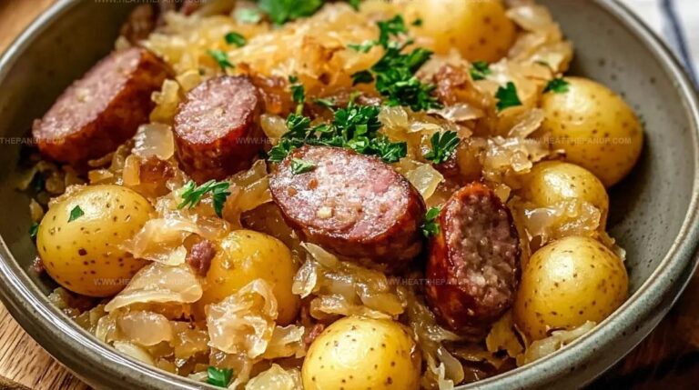 Polish Sausage Sauerkraut And Potatoes Recipe