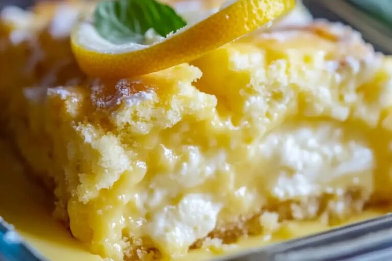 Lemon Cream Cheese Dump Cake Recipe