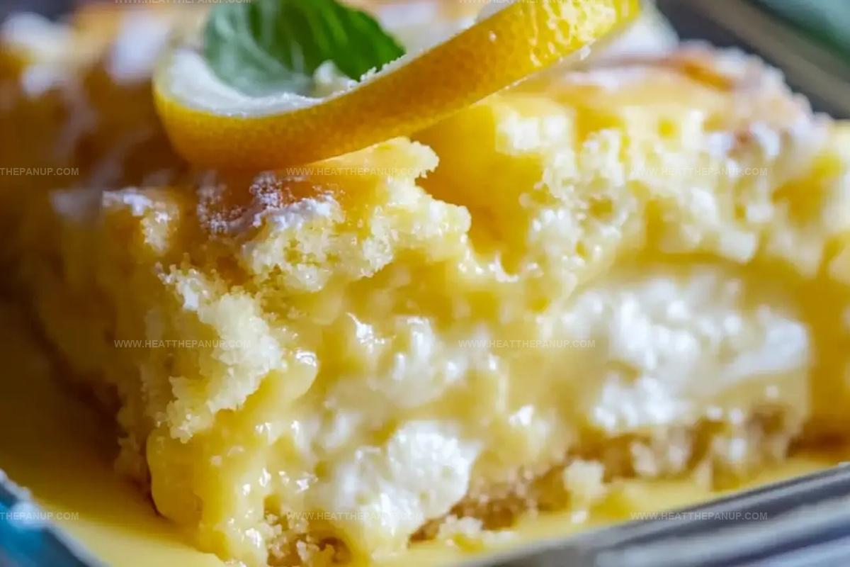 Lemon Cream Cheese Dump Cake Recipe
