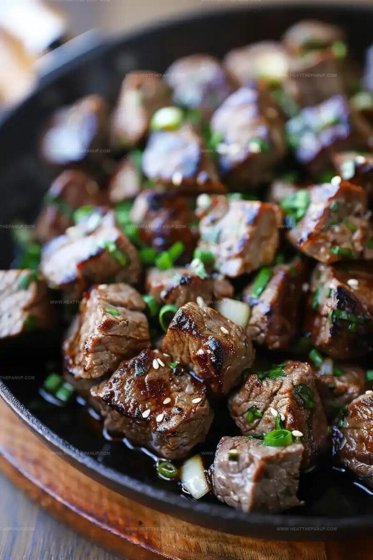 Teriyaki Steak Bites With Green Pepper And Onion Recipe