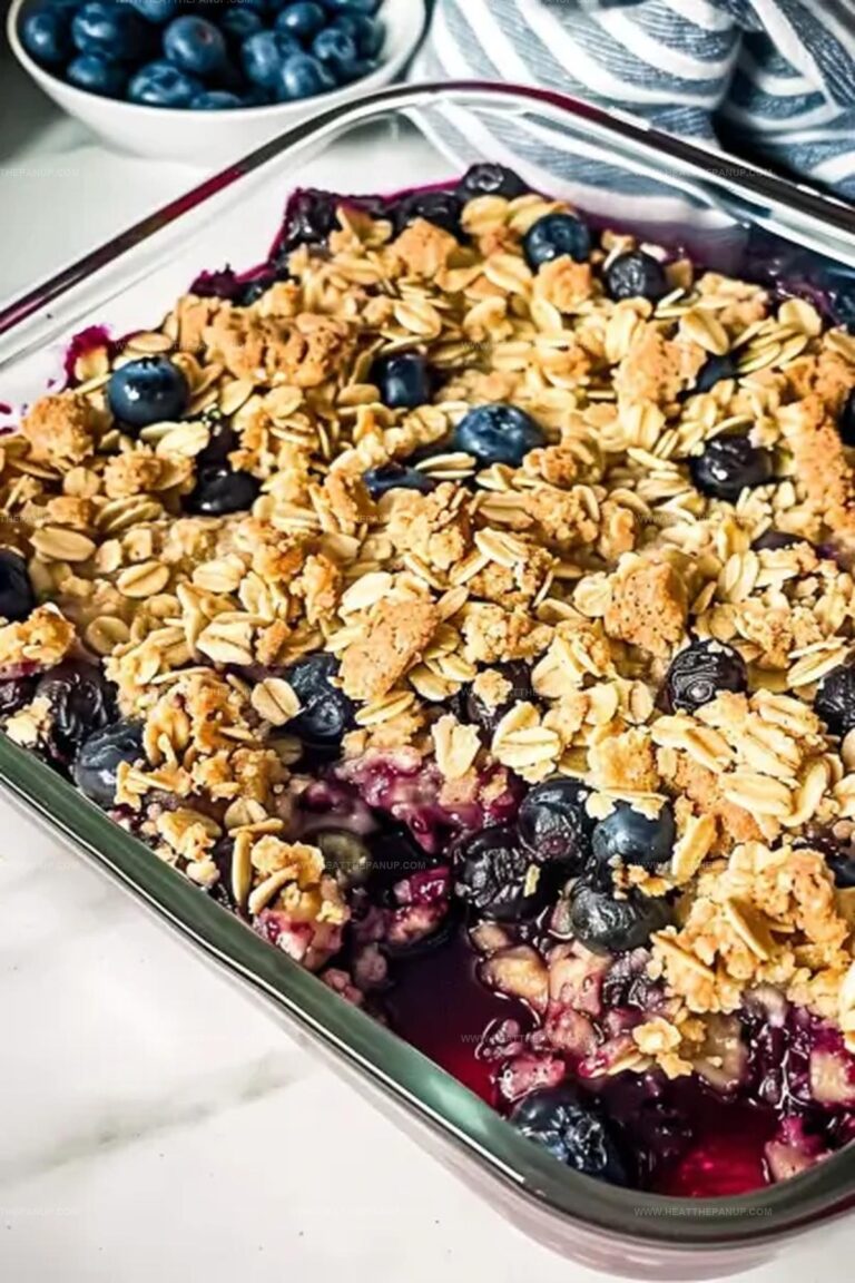 Blueberry Crisp Recipe