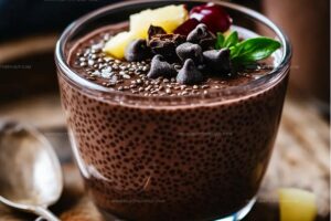 Creamy Chocolate Chia Pudding Recipe