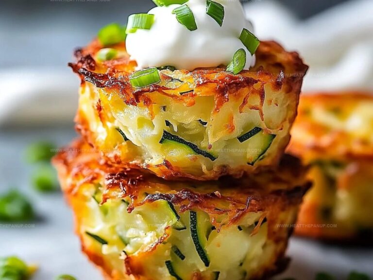 Parmesan Zucchini Potato Muffins Recipe