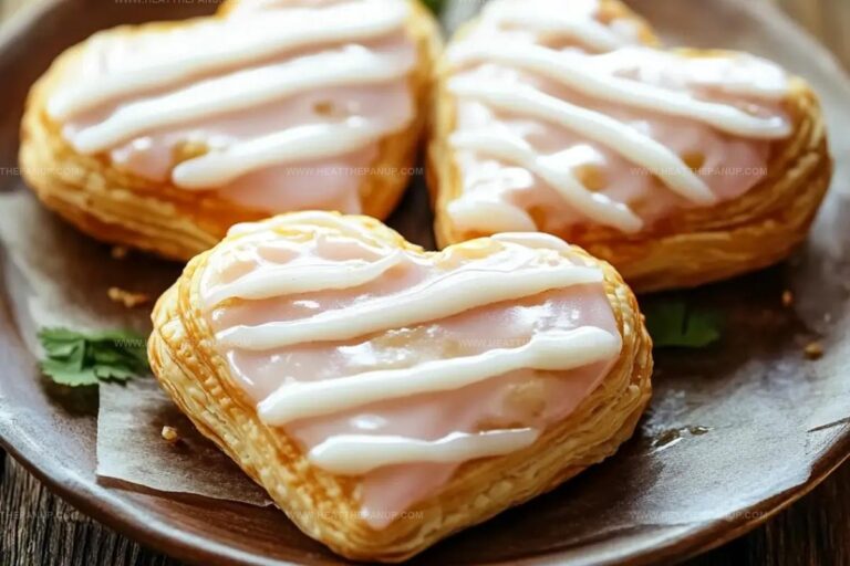 Puff Pastry Hearts With Icing Recipe
