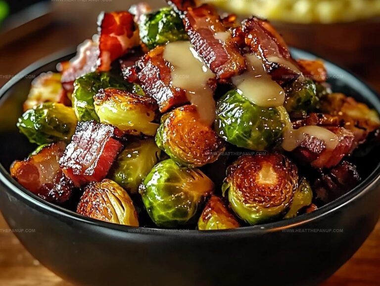Honey-Glazed Roasted Brussels Sprouts Recipe