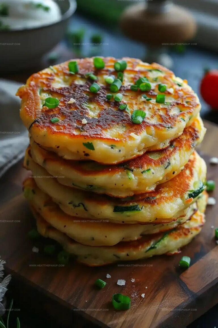 Savory Zucchini Pancakes Recipe