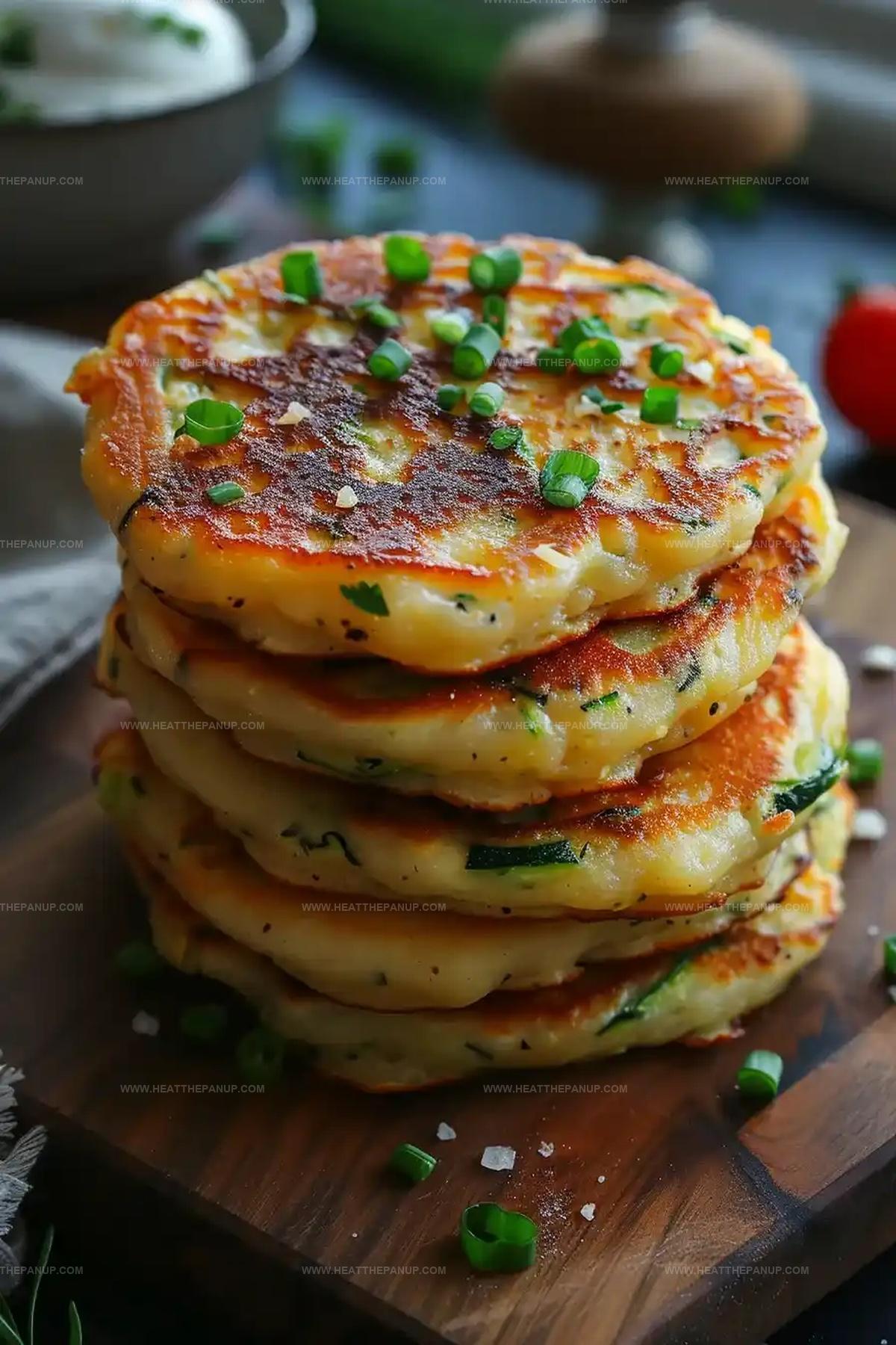Savory Zucchini Pancakes Recipe