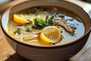 Greek Lemon Chicken Soup Recipe