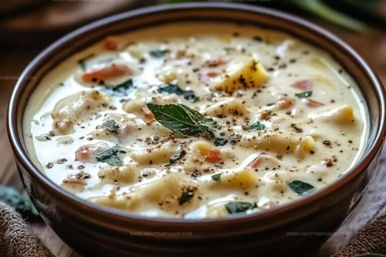 Creamy Alfredo Lasagna Soup Recipe