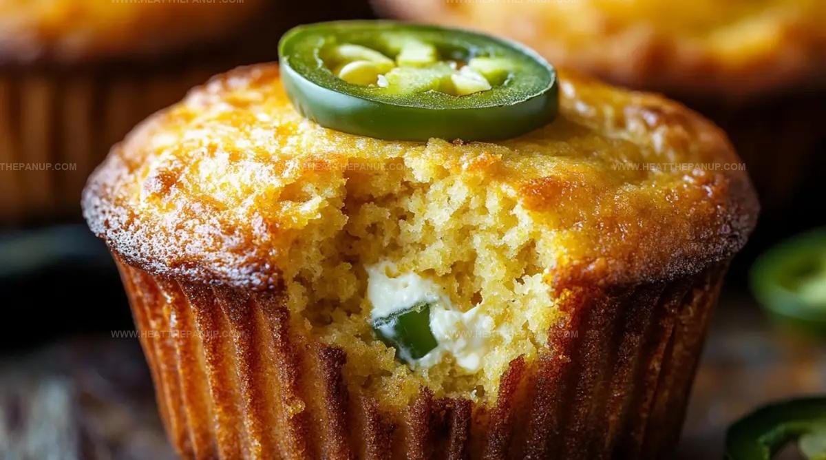 Jalapeno Cornbread Muffins With Cream Cheese Filling Recipe