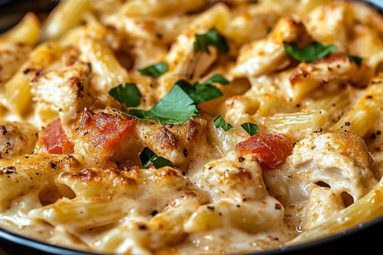 Cajun Cream Cheese Chicken Pasta Bake Recipe