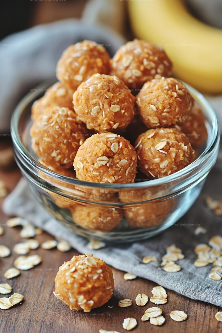 Sweet Potato And Banana Balls For Dogs Recipe