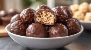Peanut Butter Balls With Rice Krispies Recipe