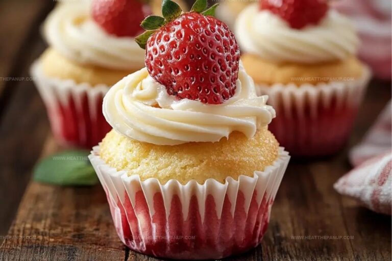 Strawberry Shortcake Cupcakes Recipe