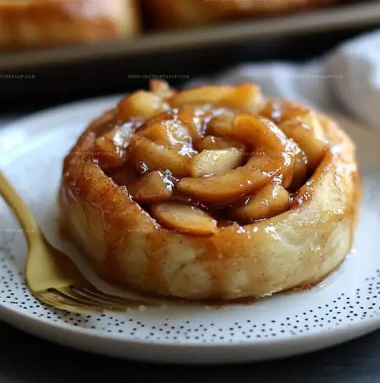 Caramel Apple Cinnamon Rolls Recipe