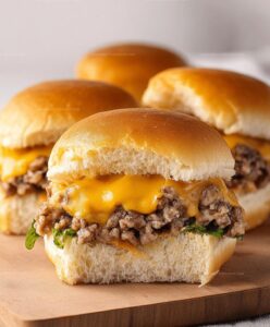 Cheeseburger Sliders Recipe