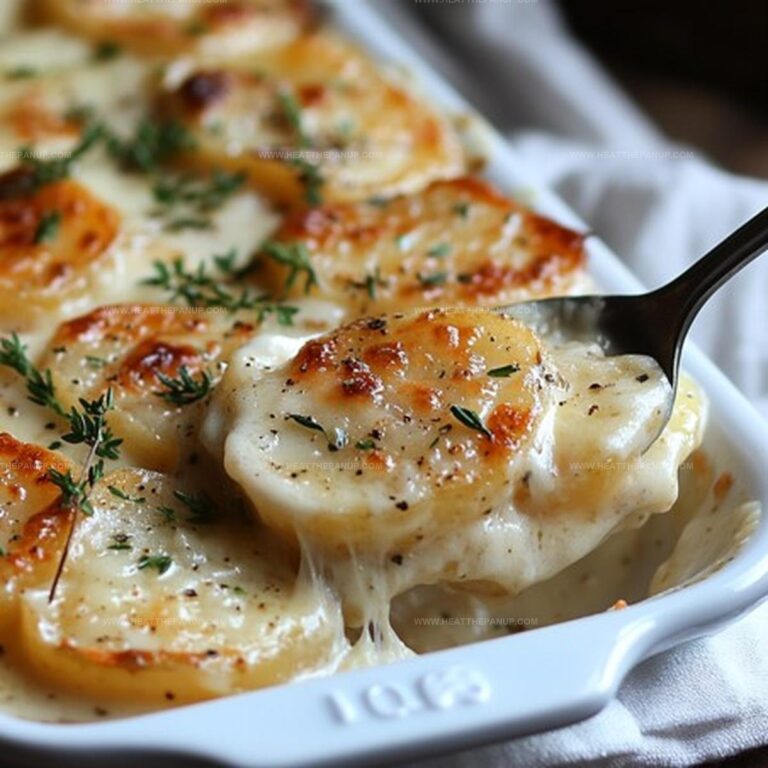Loaded Bacon + Roasted Garlic Potatoes Recipe