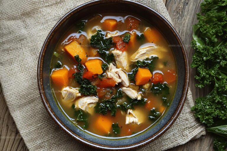 Chicken Sweet Potato Kale Soup For Dogs Recipe