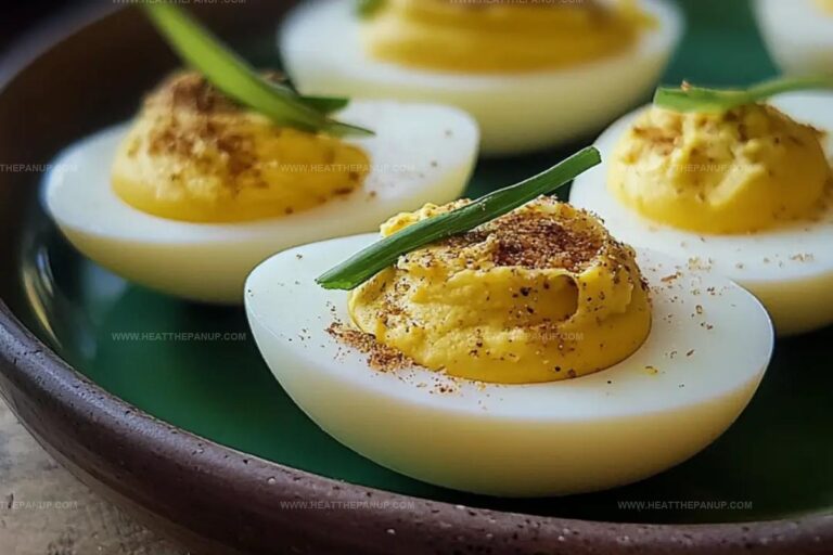Pickle-Brined Deviled Eggs Recipe