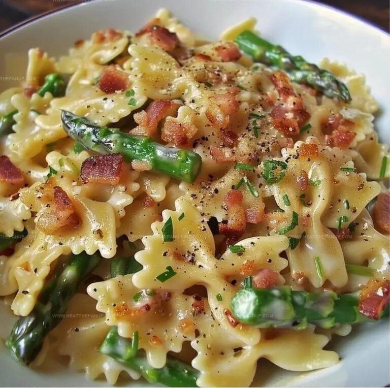 Creamy Pasta With Asparagus Recipe