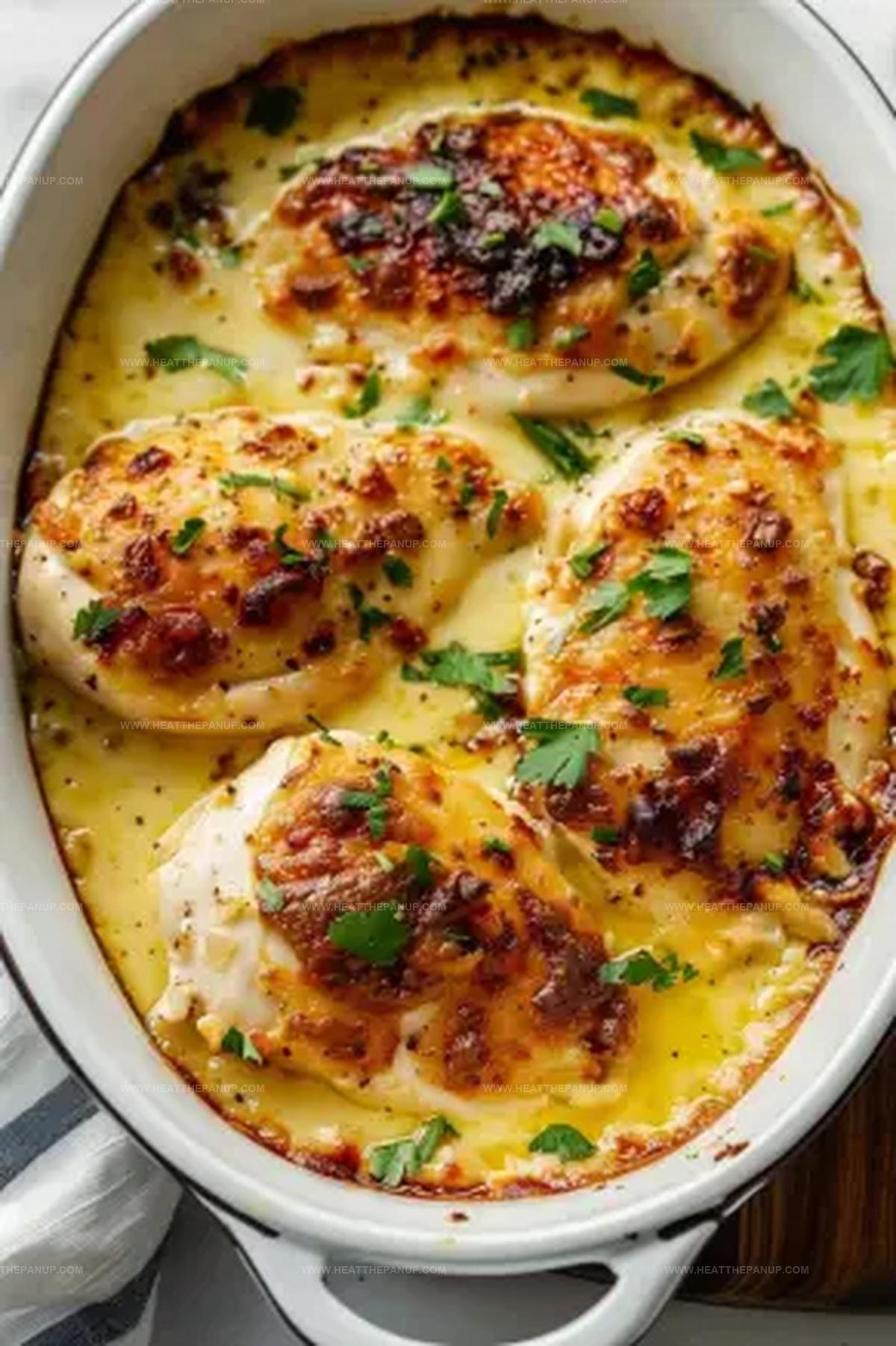 Baked Caesar Chicken Delight Recipe