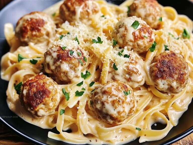 Alfredo Meatballs Recipe