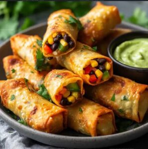 Southwest Chicken Egg Roll Recipe