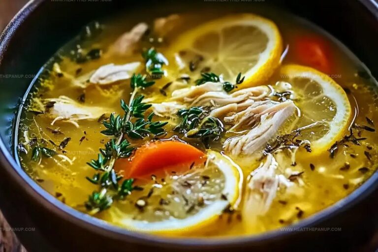 Mediterranean Lemon Chicken Soup Recipe