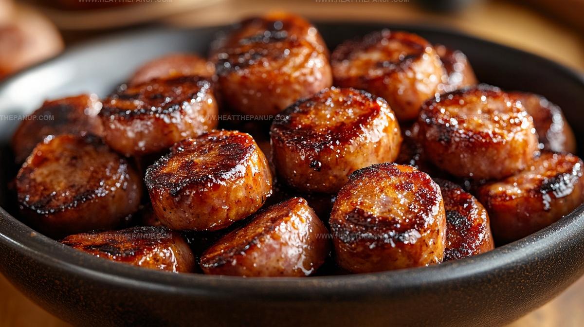 Slow Cooker Apple Kielbasa Bites Recipe