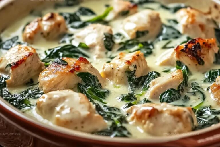 Creamy Chicken And Spinach Casserole Recipe