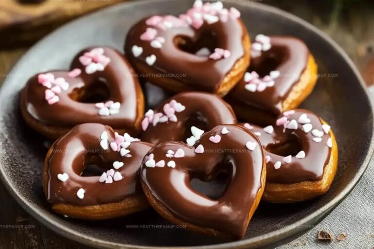 Chocolate-Covered Heart-Shaped Pretzels Recipe
