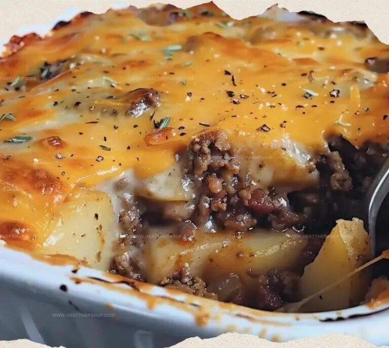 Crockpot Hamburger Potato Casserole Recipe