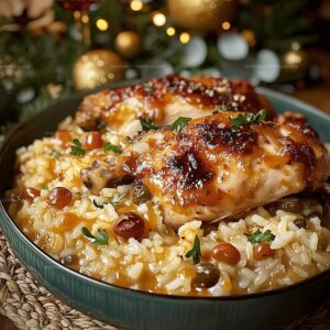 Creamy Smothered Chicken And Rice Recipe