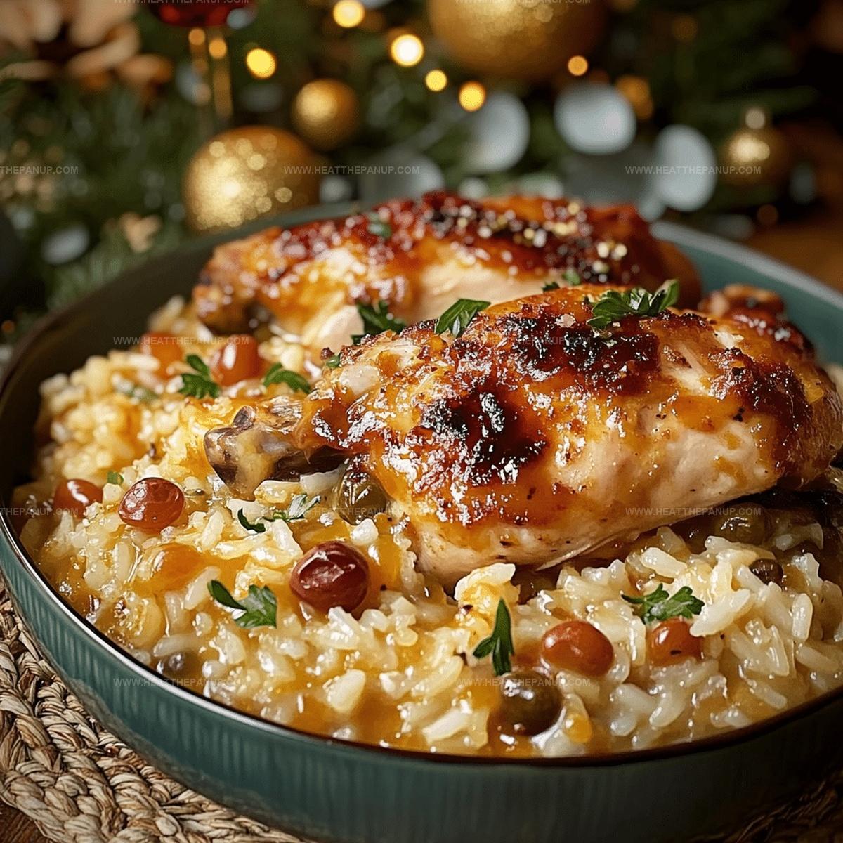 Creamy Smothered Chicken And Rice Recipe