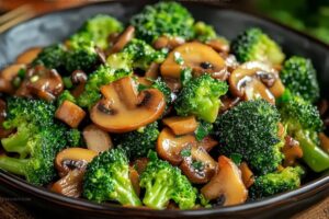 Broccoli And Mushroom Stir Fry Recipe