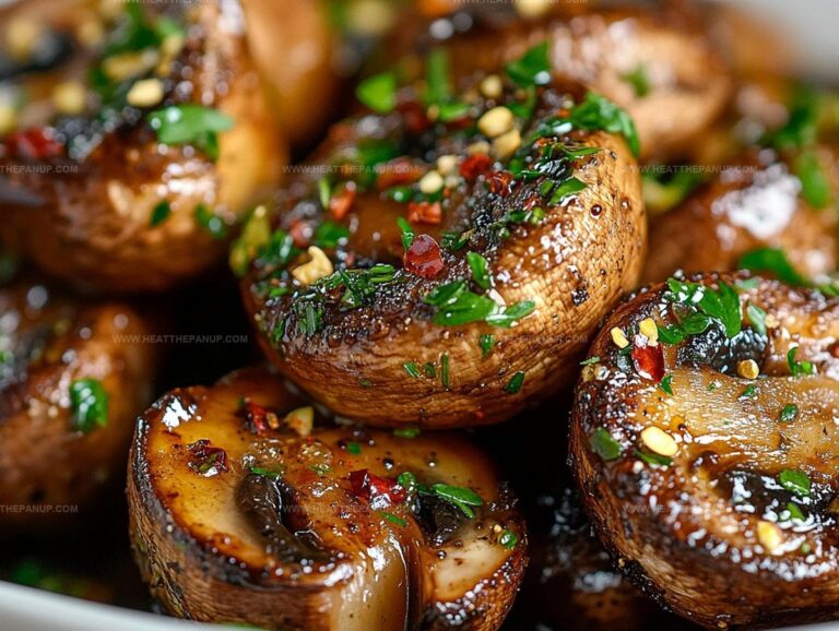 Steakhouse Garlic Butter Mushrooms Recipe