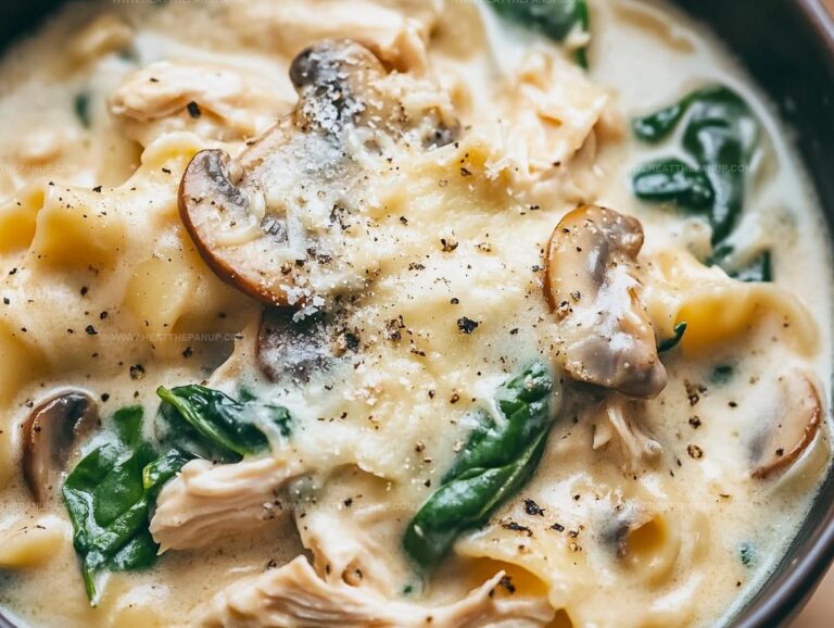 Creamy Chicken Lasagna Soup Recipe